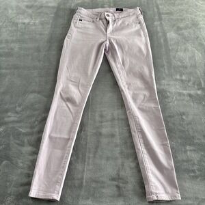 AG Adriano Goldschmied The Legging Ankle Lavender Jeans Size‎ 25R